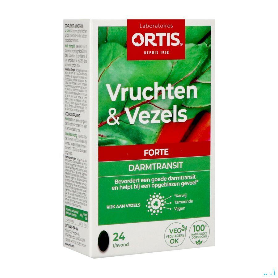 Ortis Vruchten & Vezels Forte Tabletten 24  -  Ortis
