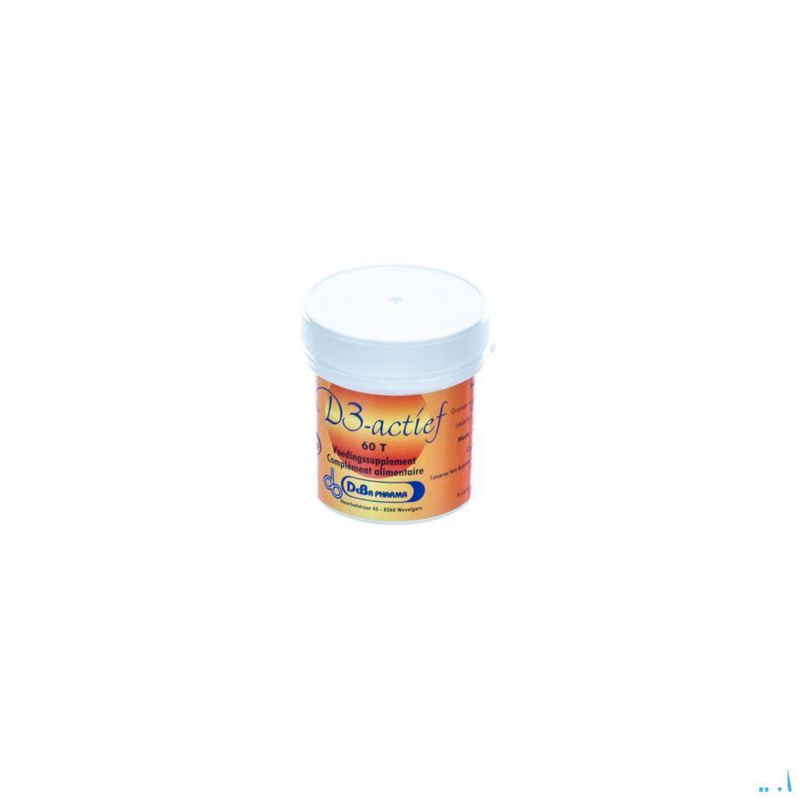 D3-actif Comprimes 60x15mcg  -  Deba Pharma