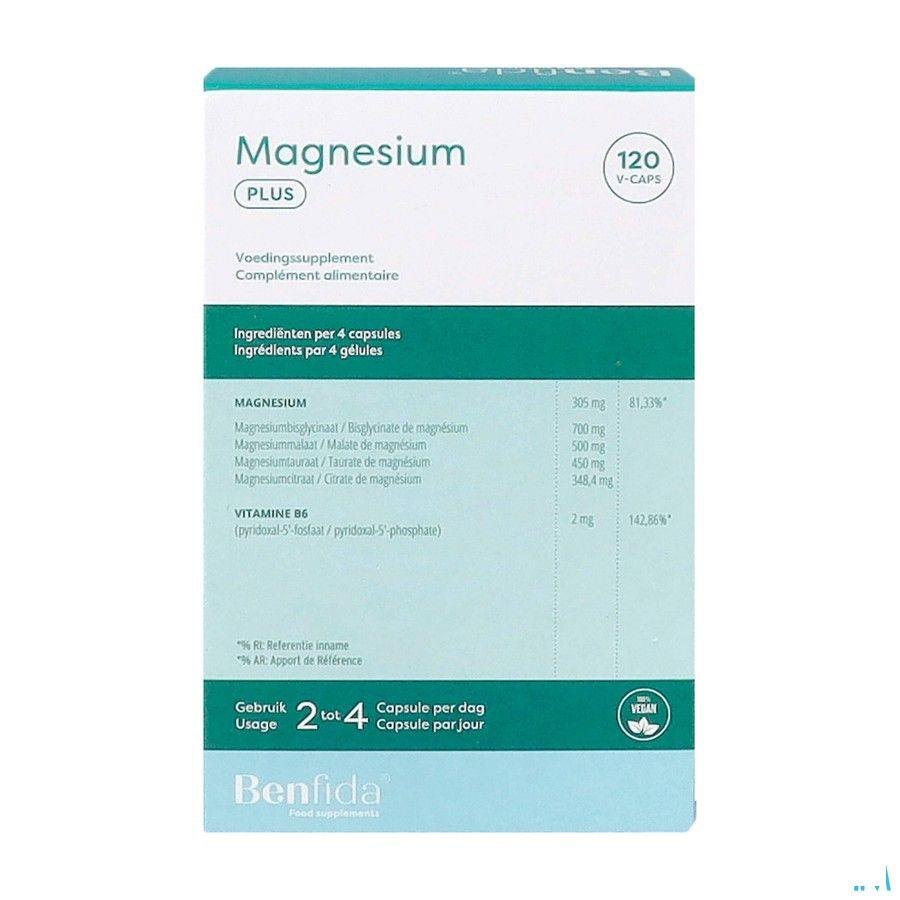 Benfida Magnesium Plus Caps 120