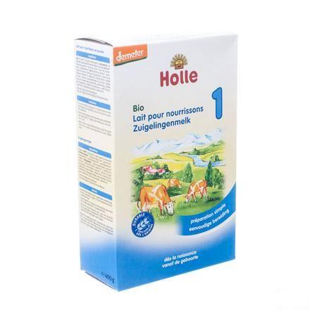 Holle Zuigelingenmelk 1 Bio Poeder 400 gr Bh100  -  Natur'Inov