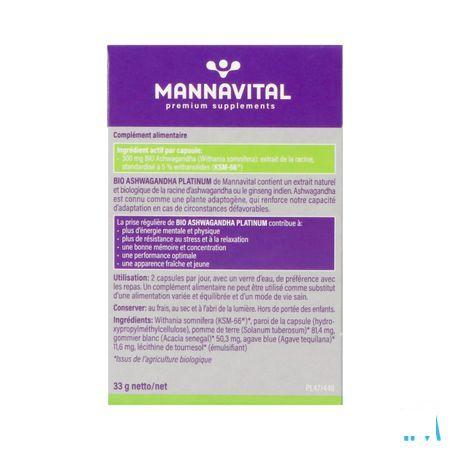 Mannavital Ashwagandha V-Capsule 60