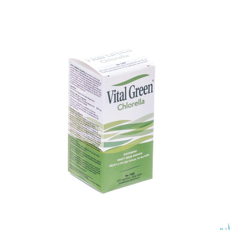 Vital Green Chlorella Tabletten 200
