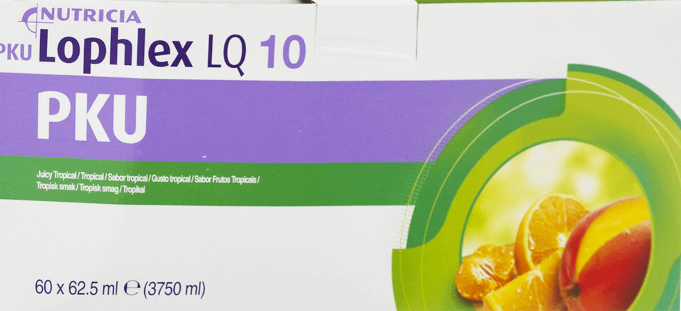 Pku Lophlex Lq 10 Juicy Tropical 60x62,5 ml  -  Nutricia