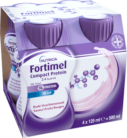 Fortimel Compact Protein 2.4Kcal Bosvrucht 4 x 125 ml