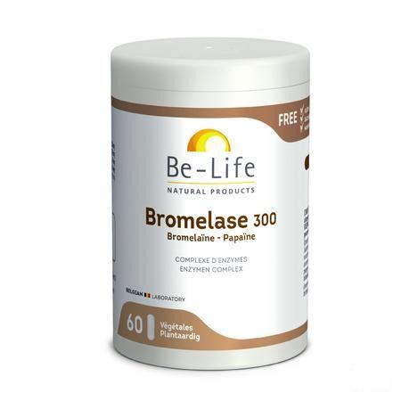 Bromelase 300 Be Life Pot Gel 60  -  Bio Life