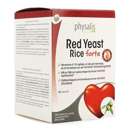 Physalis Red Yeast Rice Forte Capsule 60  -  Keypharm