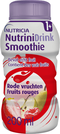 Nutrinidrink Smoothie Rode Vruchten Flacon 200 ml  -  Nutricia