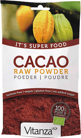 Vitanza Hq Superfood Cacao Raw Poeder Bio 200 gr  -  Yvb