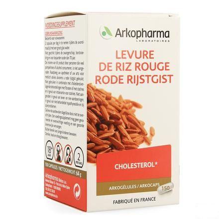 Arkocaps Rode Rijstgist 150  -  Arkopharma