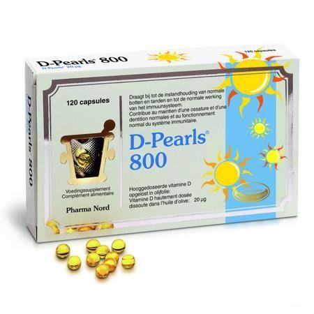 D-pearls 800 Capsule 120  -  Pharma Nord