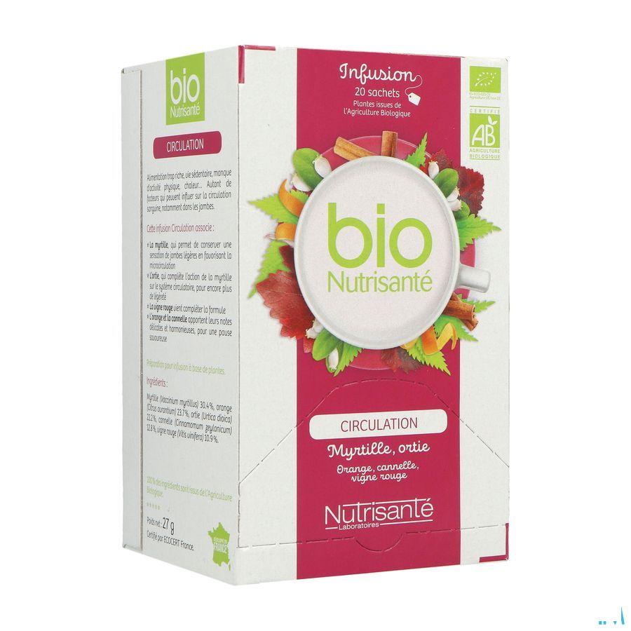 Infusion Bio Circulation Sachets 20  -  Nutrisante