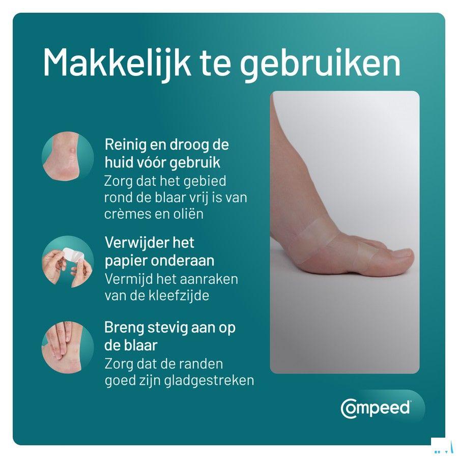 Compeed Blaren Op Tenen Verband Extra Klein 8