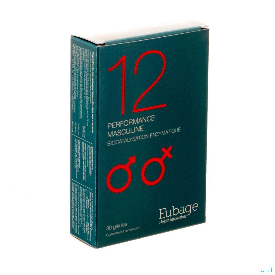 Eubage 12 Mannelijk Prestatievermogen Capsule 30 