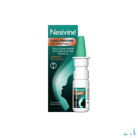 Nesivine 0,025% Sine Conserv Ped Spray Nas 10 ml