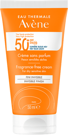 Avene Creme Solaire Ip50 + S/parfum 50 ml  -  Avene