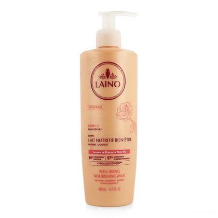 Laino Melk Voedend Rozenblaadjes Bio 400 ml