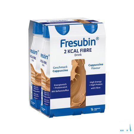 Fresubin 2kcal Fibre Drink Cappuccino Flacon 4x200 ml  -  Fresenius