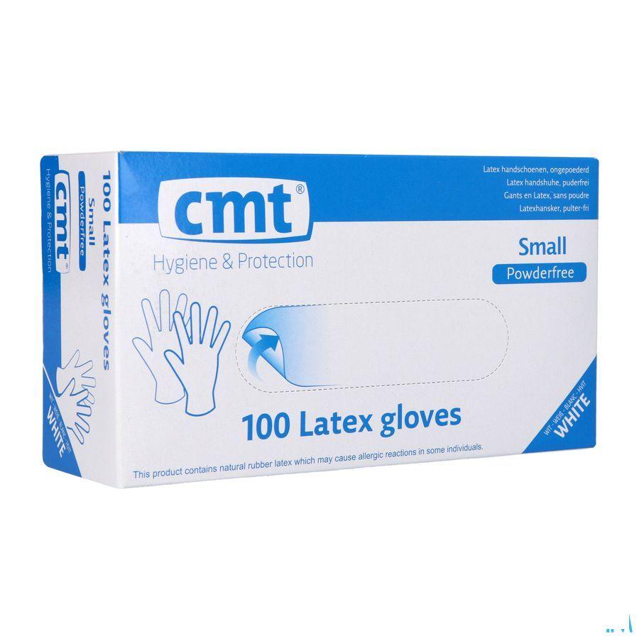 Cmt Handschoenen Latex Wit Pf M 100  -  Infinity Pharma