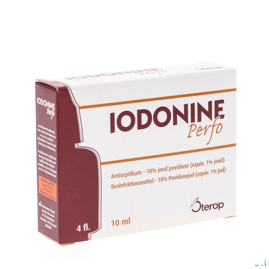 Iodonine 4 Flacon X 10 ml  -  Sterop