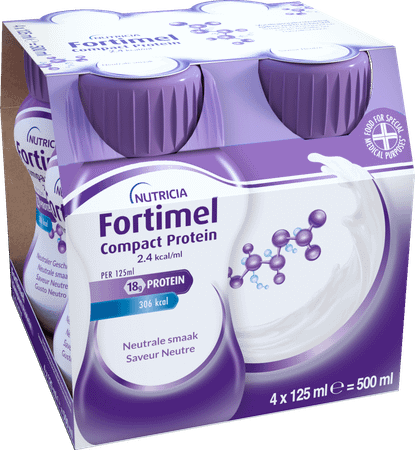 Fortimel Compact Protein 2.4Kcal Neutraal 4X125ml