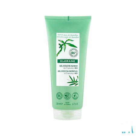 Klorane Lichaam Douchegel Seve Bamboe 200 ml