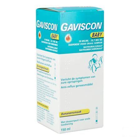 Gaviscon Baby Suspensie Voor Oraal Gebruik 150 ml