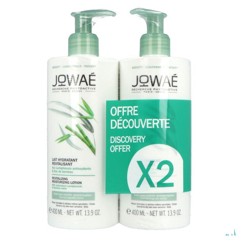 Jowae Lait Hydra Revitalis.corps Flacon Pompe 2x400 ml