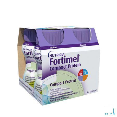 Fortimel Compact Protein Cool Cucum. & Lime 4 x 125 ml