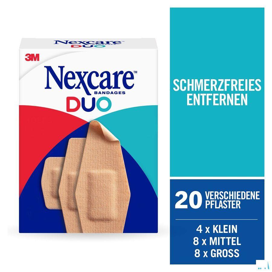 Nexcare 3M Duo Pansement Assortiment 20  -  3M