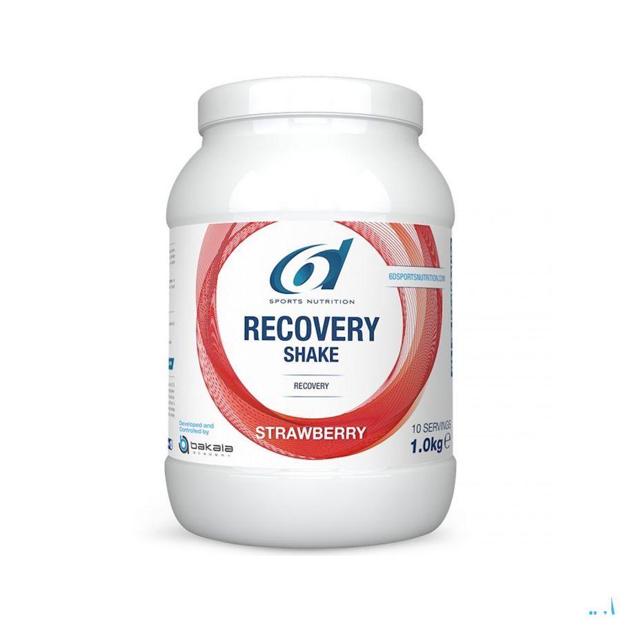 6d Sixd Recovery Shake Strawberry 1kg