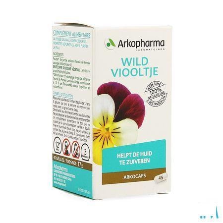 Arkocaps 3kleur Viooltje Plantaardig 45  -  Arkopharma