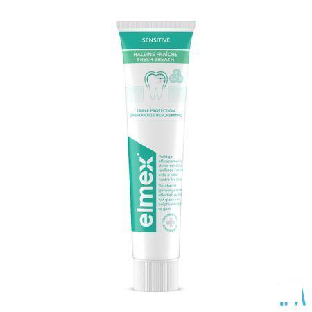 Elmex Sensitive Dentifrice Haleine Fraiche 75 ml