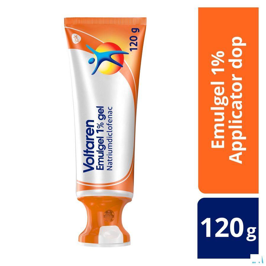 Voltaren Emulgel 1 % Gel 120G Applicator Dop 