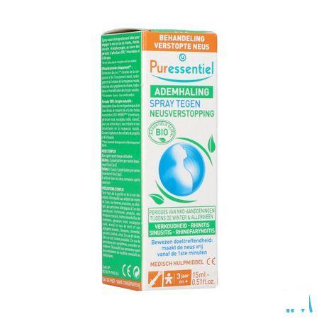 Puressentiel Ademhaling Neusspray 15 ml  -  Puressentiel