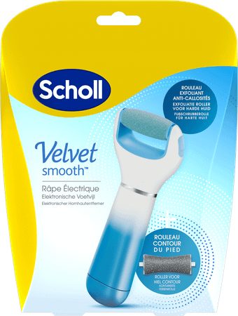 Scholl Velvet Smooth Rape Electrique+gommage Ps Bleu