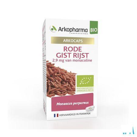 Arkogelules Levure Riz Rouge Bio Caps 45 Nf