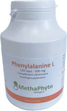 Phenylalanine L 500 mg 120 Capsule Hildegard  -  Methaphyto