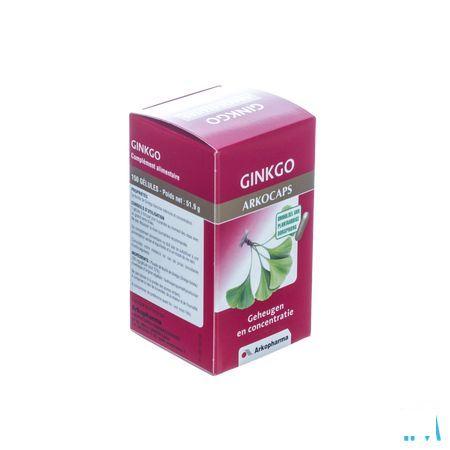 Arkocaps Ginkgo Biloba Plantaardig 150 3733110  -  Arkopharma
