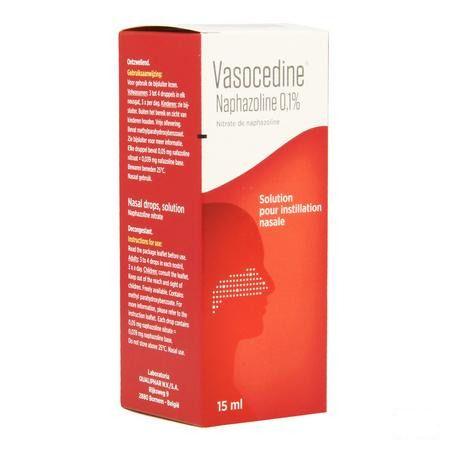 Vasocedine Naphazoline Druppels 15 ml