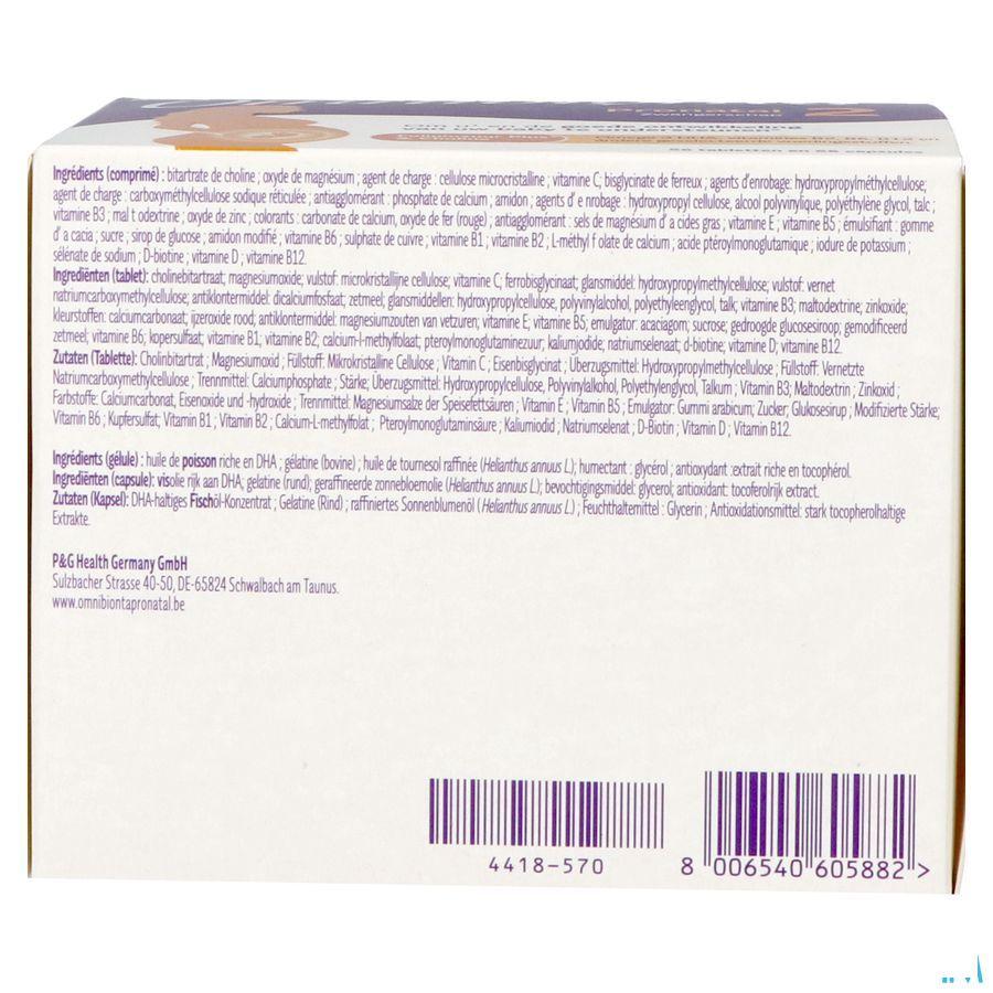 Omnibionta Pronatal 2 Zwanger 8weken Tabl 56+Caps 56