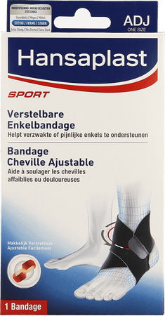 Hansaplast Enkelbandage Verstelbaar 1  -  Beiersdorf