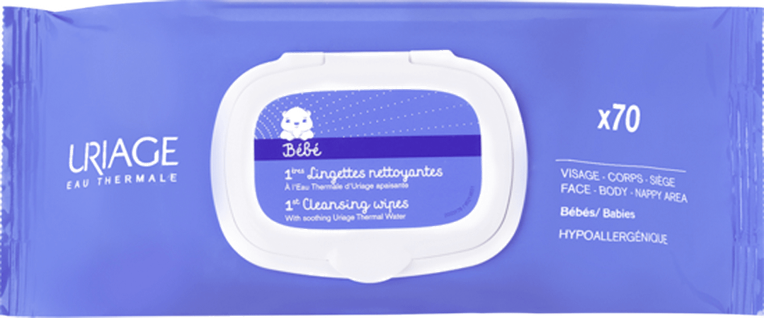 Uriage Baby 1ere Reinigingsdoekjes 2x70