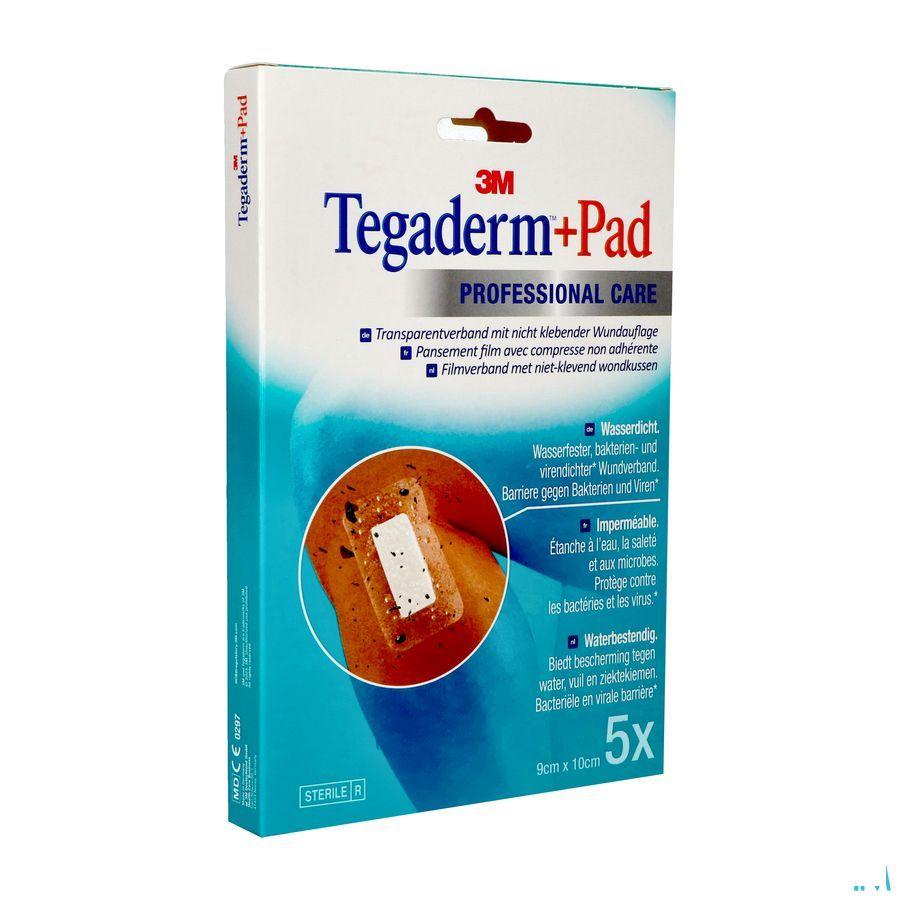 Tegaderm + Pad 3m Transp Steril 9cmx10cm 5 3586p  -  3M