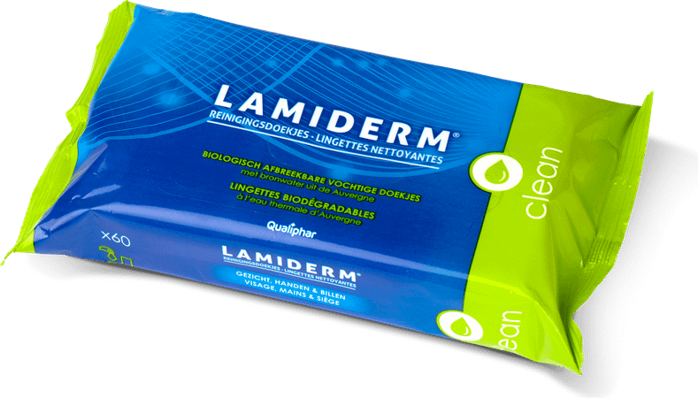 Lamiderm Biologisch Afbreekb.vochtige Doekjes 60