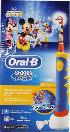 Oral B Plak Control D10511 Mickey Blue