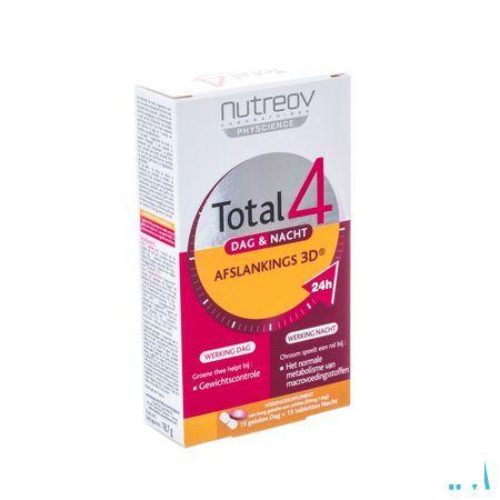 Total 4 Dag Nacht Blister 14 Tabletten + 14 Gel 