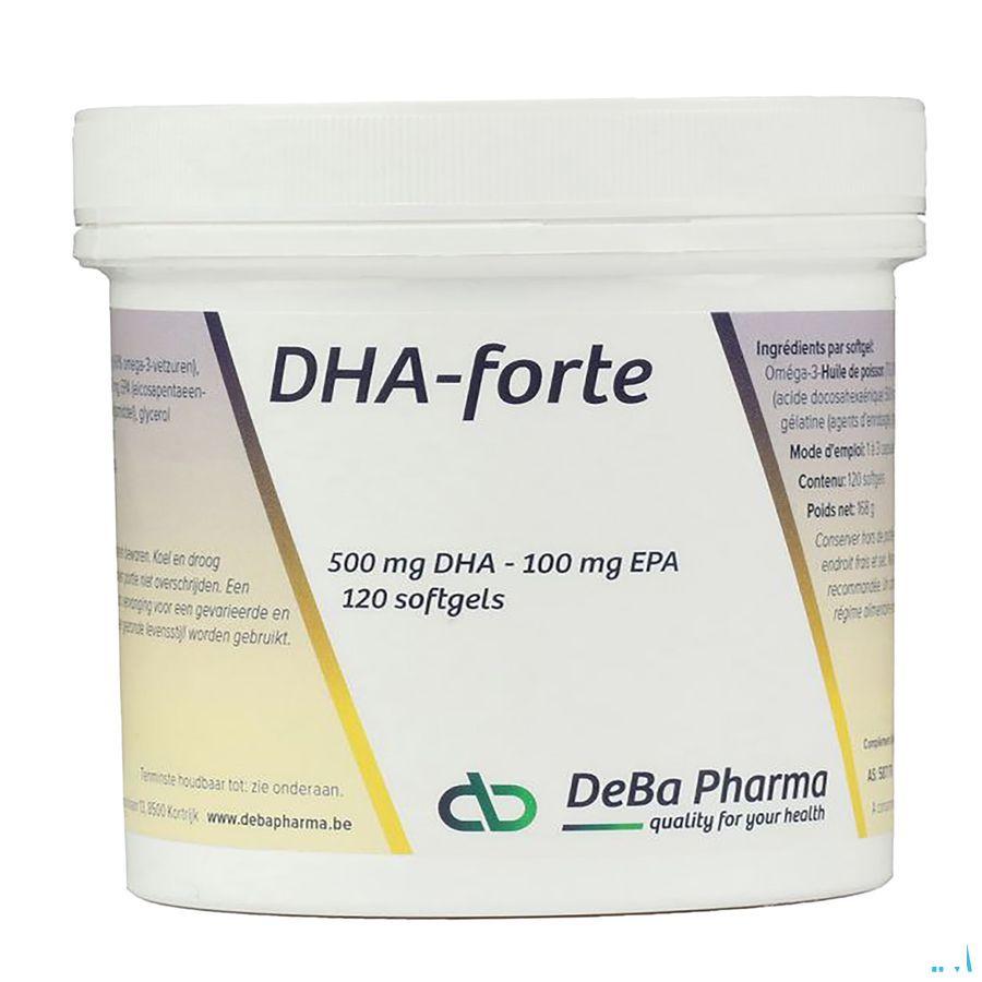 Dha Forte Capsule 120x500 mg  -  Deba Pharma