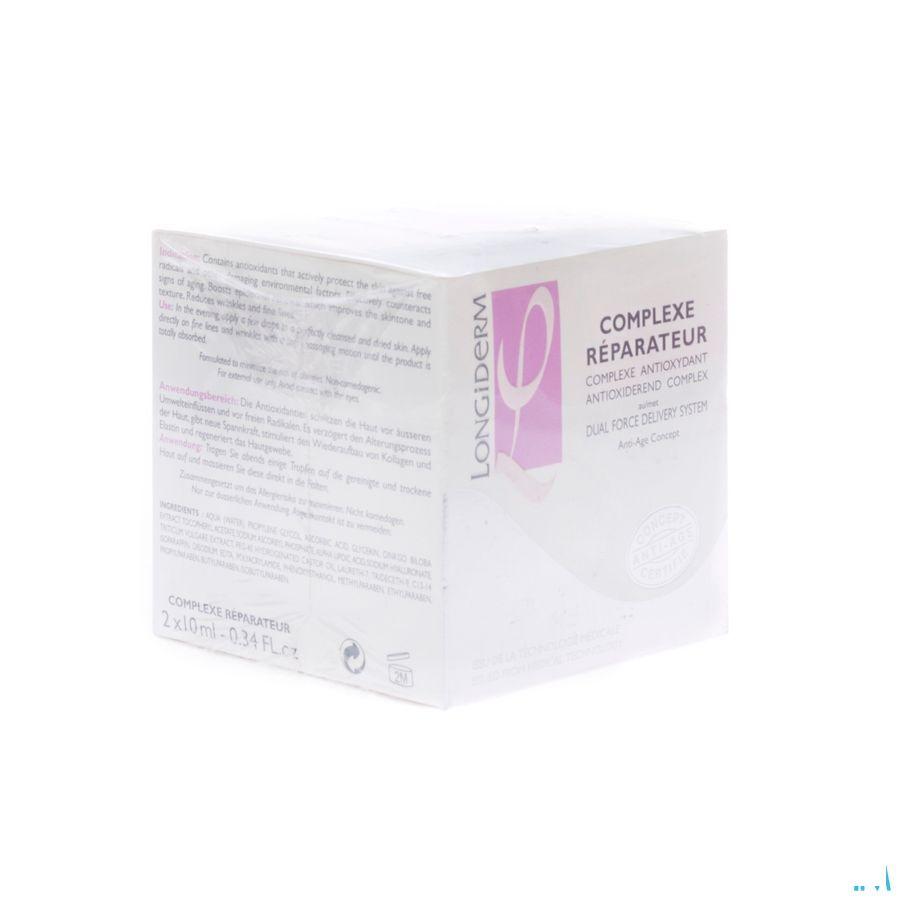 Longiderm Complex Anti oxiderend Serum Gelaat 2x10 ml