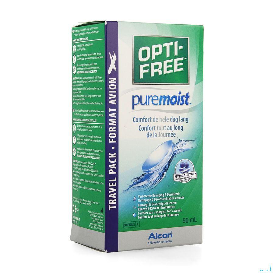 Opti-free Puremoist M.purpos.desinf.1x 90 ml + etui