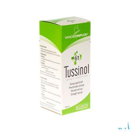 Vanocomplex N61 Tussinol Siroop 150 ml  -  Unda - Boiron